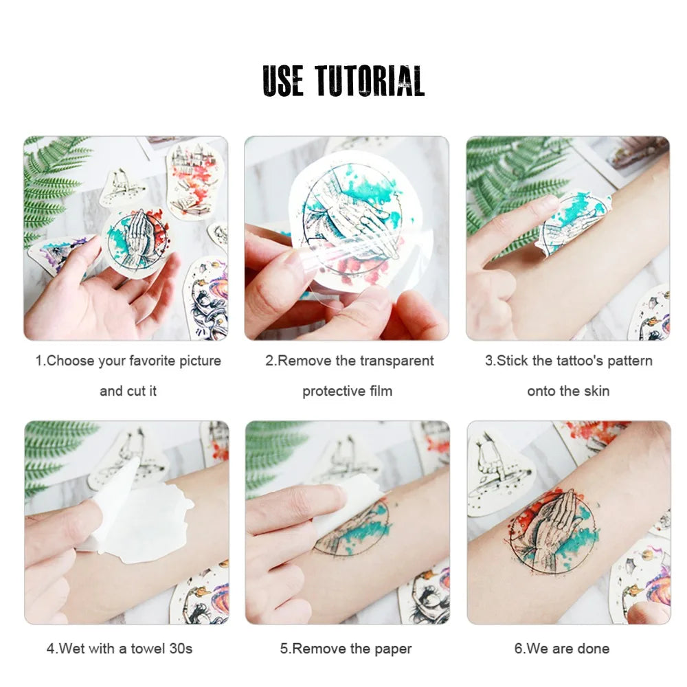 Waterproof Temporary Tattoo big snake - Shop Summer Vibe