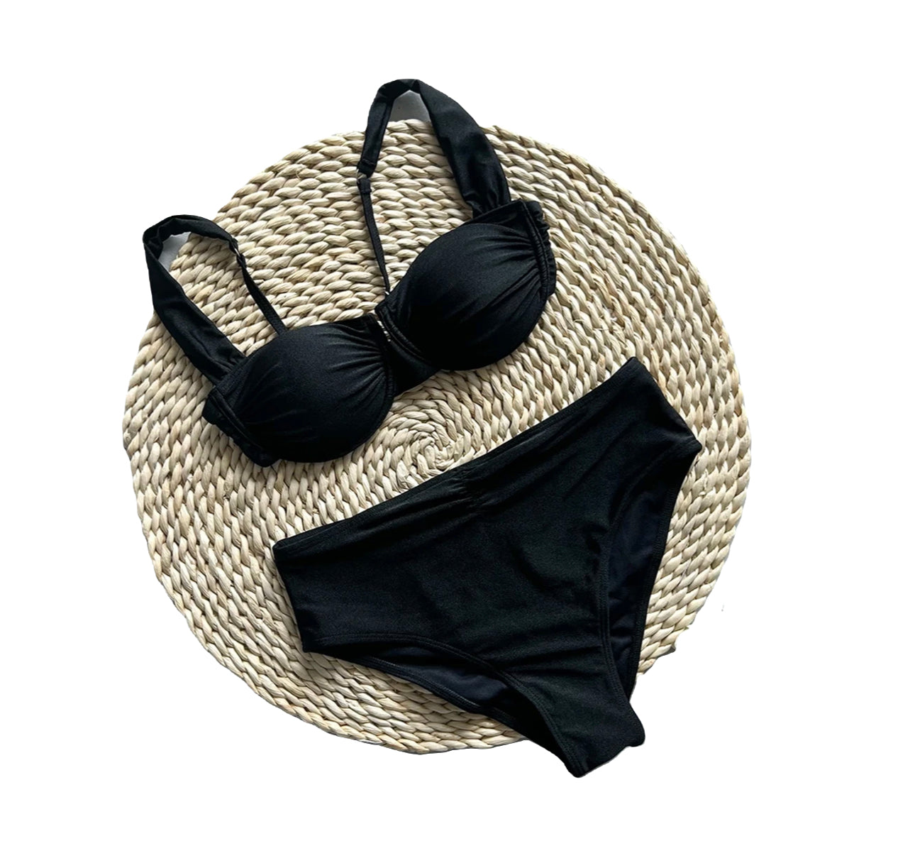 Black bikini Saint-Tropez vibe - Shop Summer Vibe