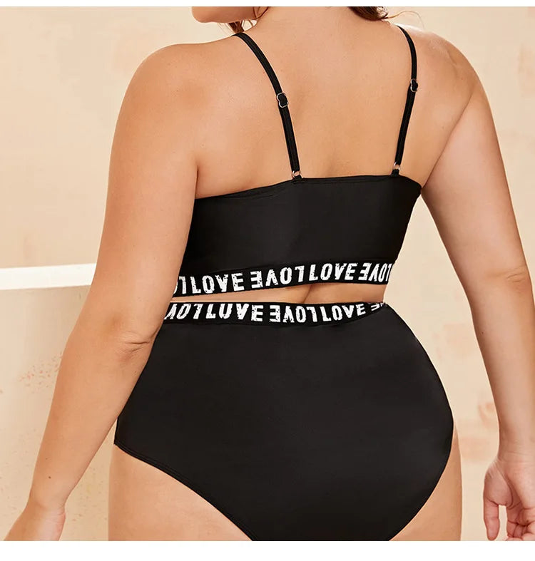 Plus Size Bikini Black