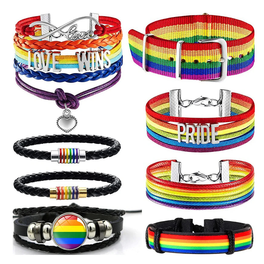 LGBT Pride Bracelet Rainbow