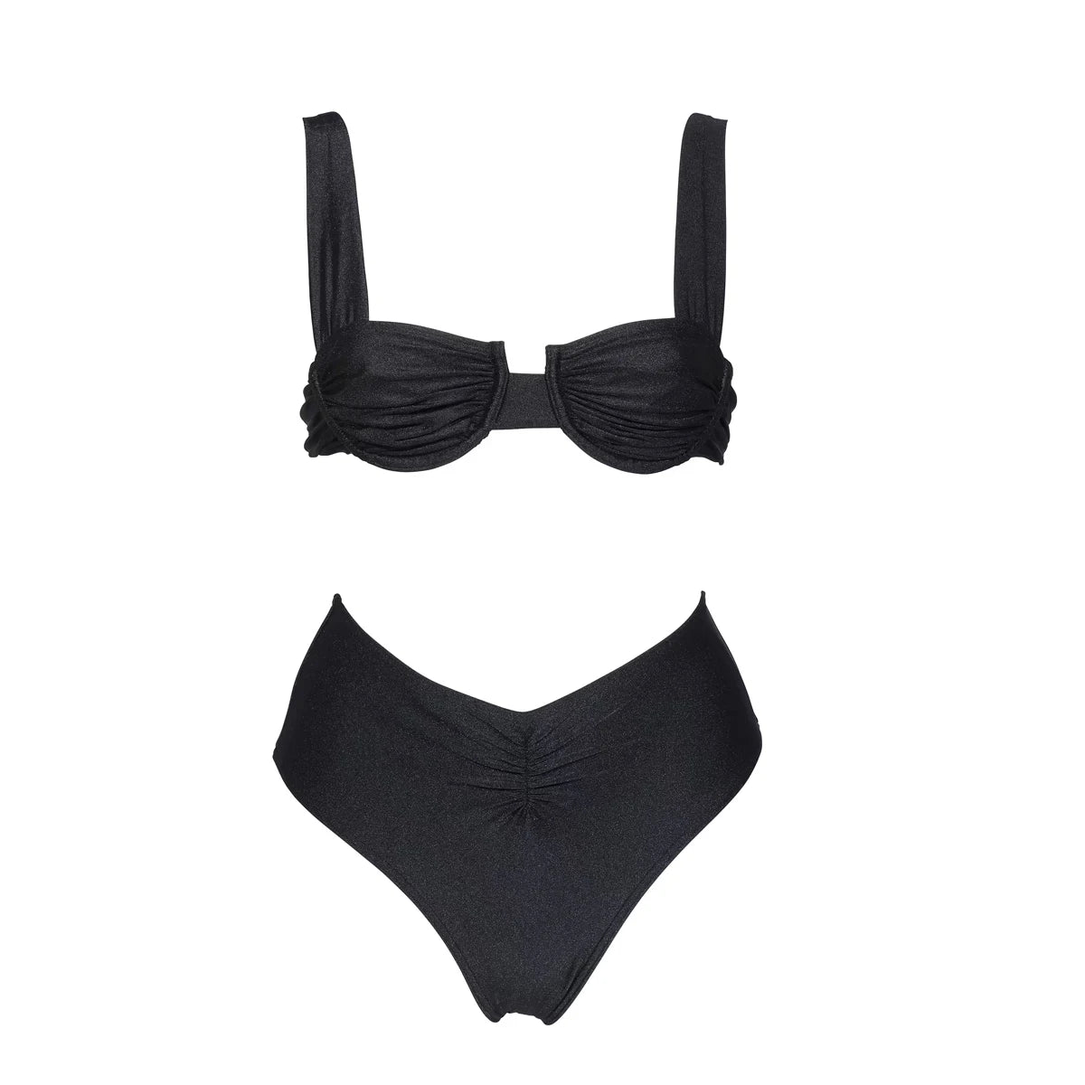 Black bikini Saint-Tropez vibe - Shop Summer Vibe